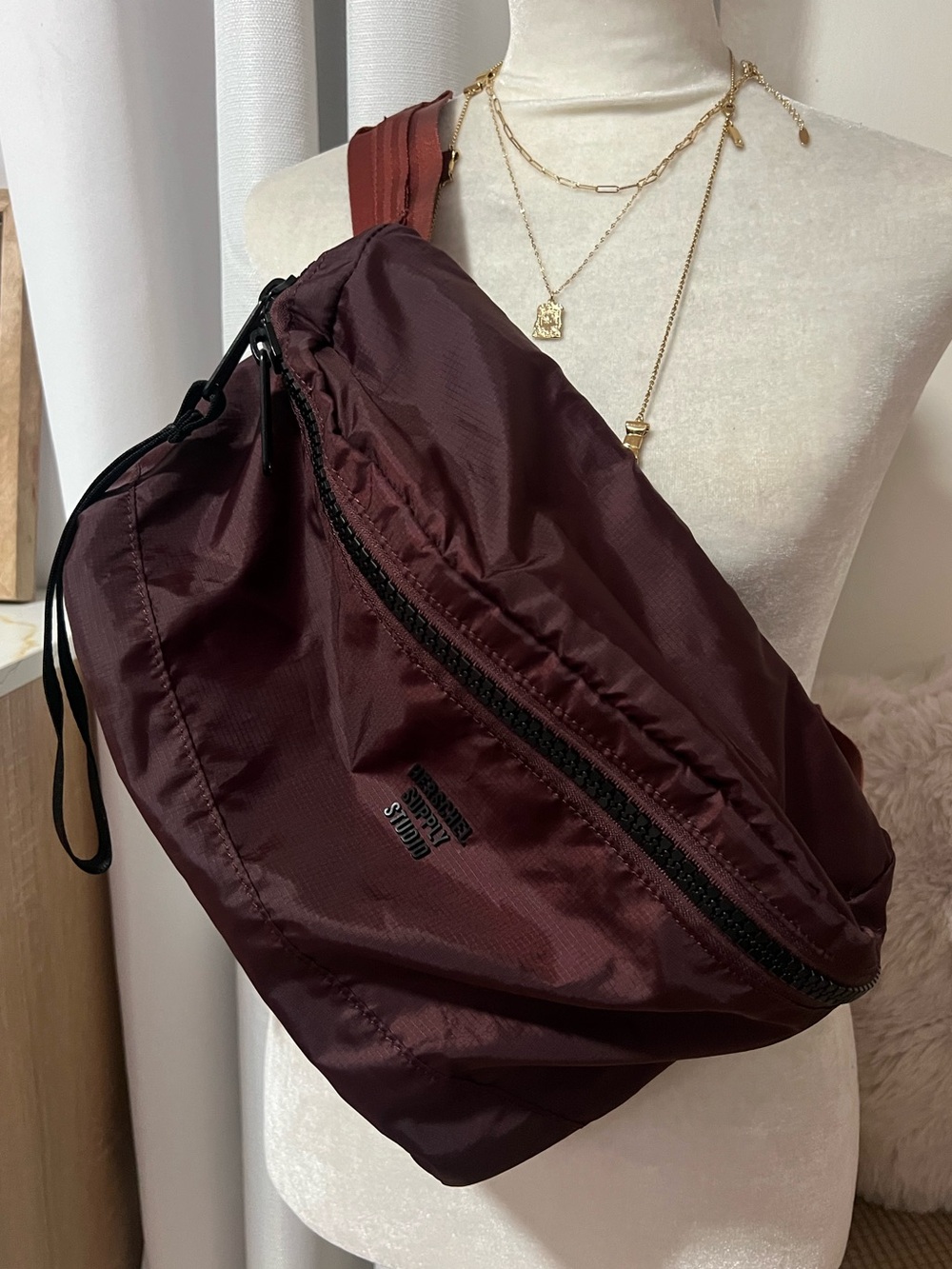 Maroon Crossbody Sling Bag - Herschel supply studio